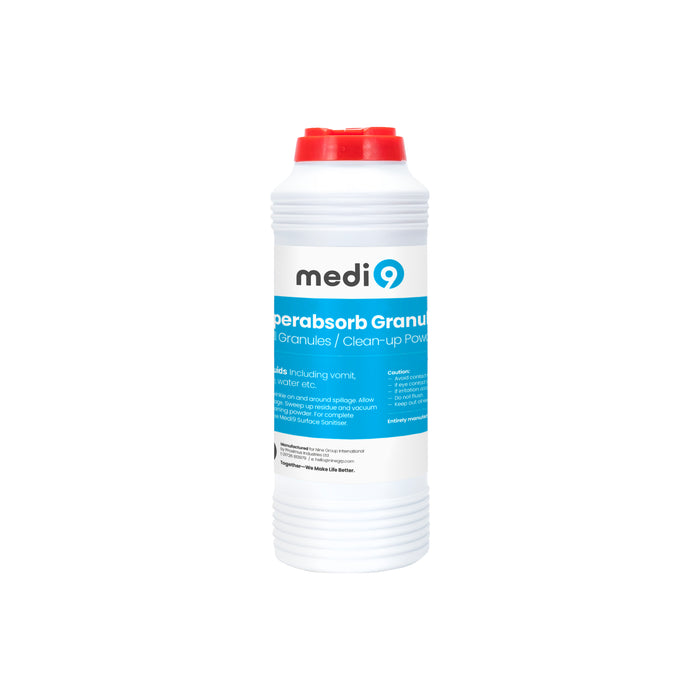 Medi9 Superabsorb Granules - Spill Granules / Clean-up Powder