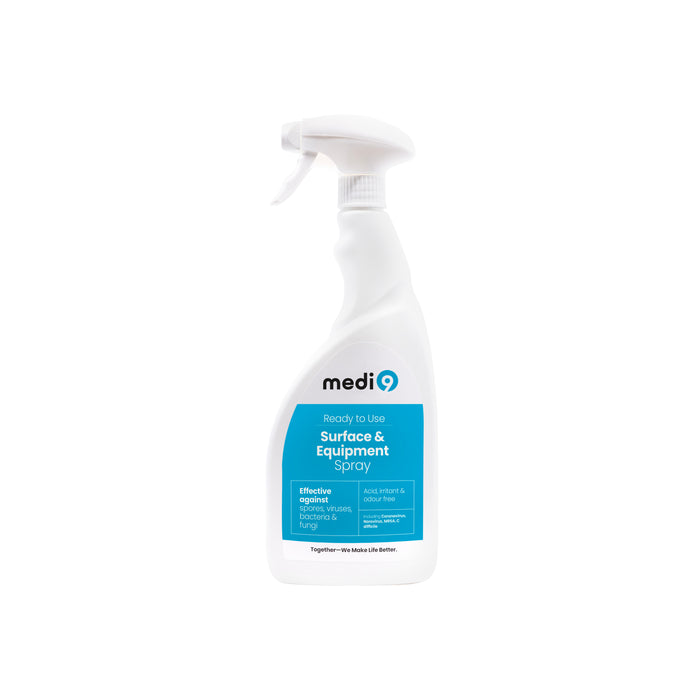 Medi9 Surface and Equipment - Spray - 650ml