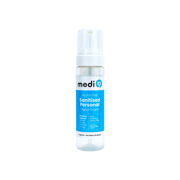 Medi9 Sanitised Personal - Hand Foam
