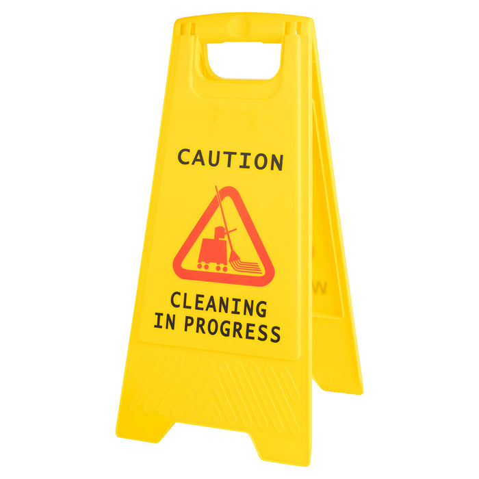 Safety Sign - Cleaning in Progress / Cleaning in Progress