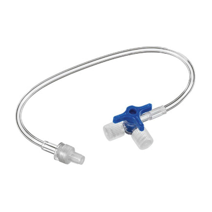 Sterile IV 3 Way Stop Tap - T Piece with Extension Tube