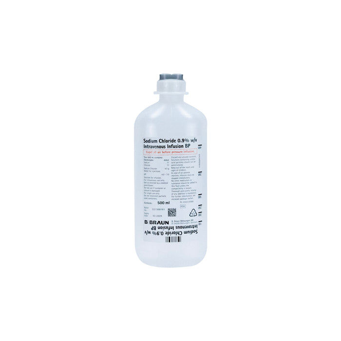 Sodium Chloride IV Fluid 0.9% x 500mls