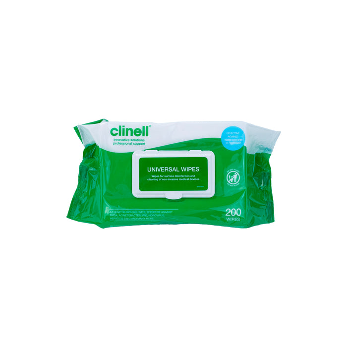 Clinell Universal Packet Wipes - 200