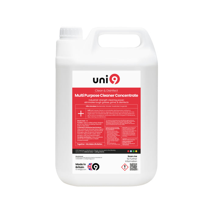 Uni9 Multi Purpose Cleaner Concentrate - 20L