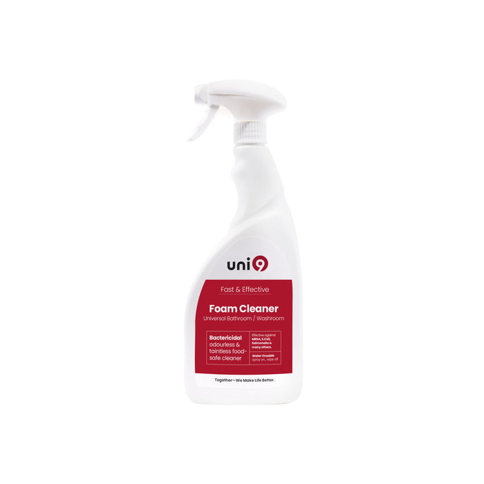 Uni9 Universal Bathroom / Washroom Foam Cleaner - 750ml