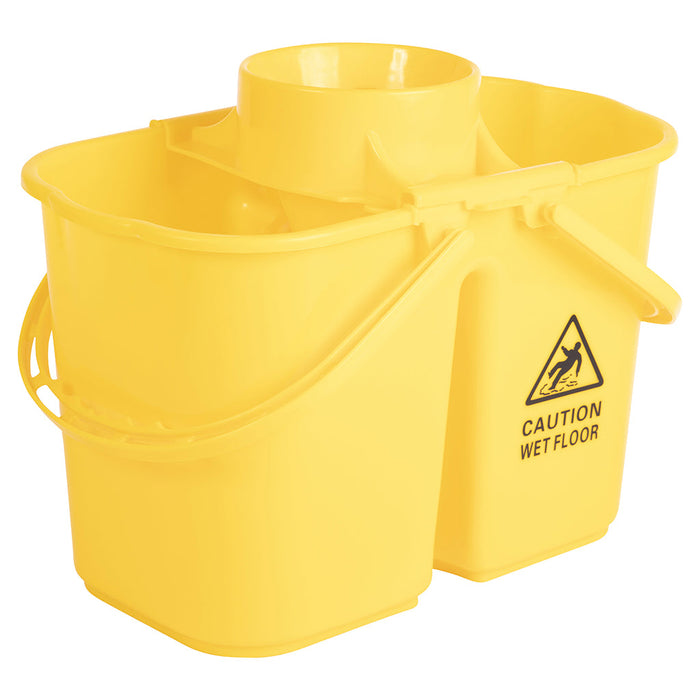 Hygiene Double Mop Bucket & Wringer - 14L