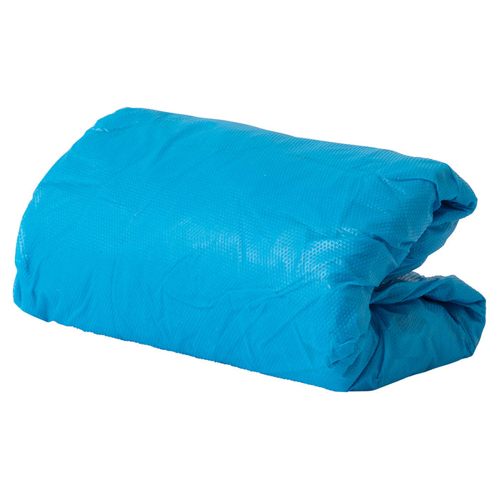 Chlorinated Polyethylene Shoe Cover, Blue - 1 Pr In Sachet