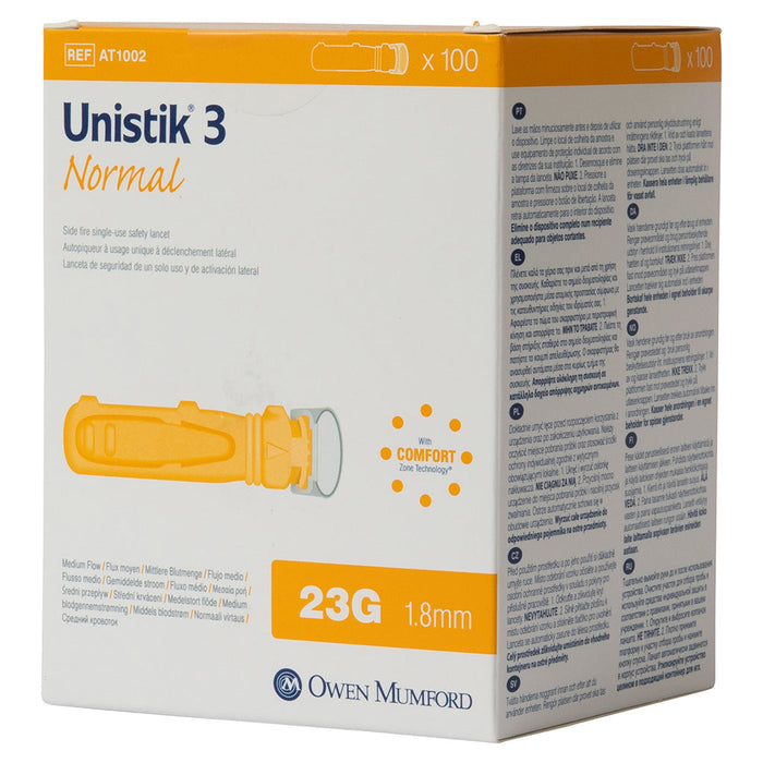 Unistik 3 Normal - 23g - Pack 100